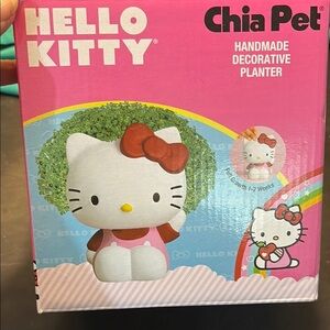 Hello Kitty Handmade Decorative Planter - White and Red